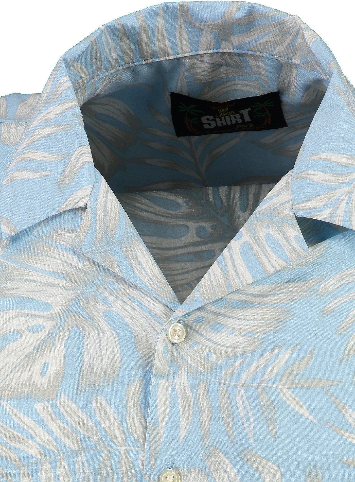 Key Largo Kurzarmhemd MSH HAVANNA 1/2 patterned (1-tlg)