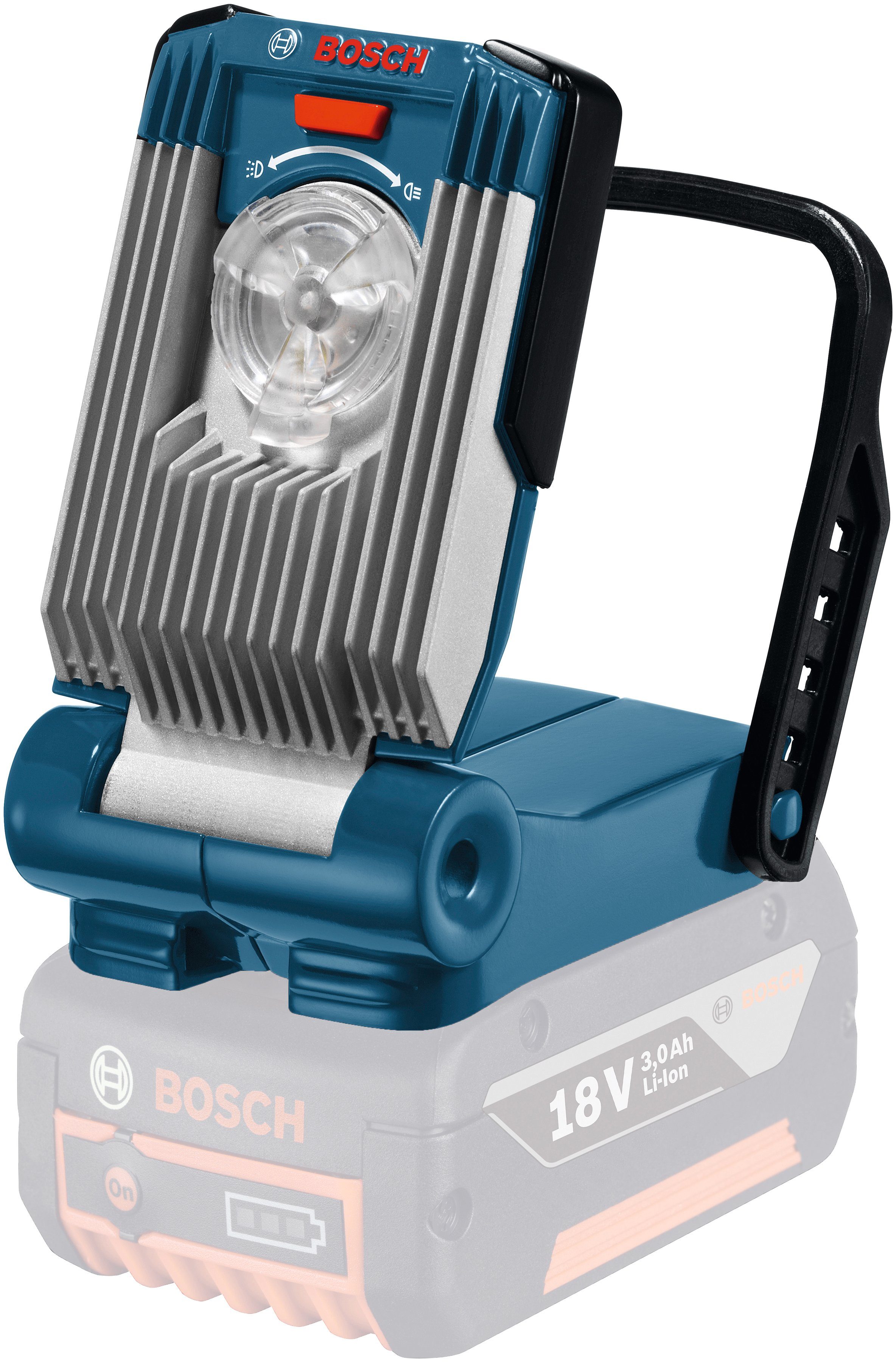Bosch Professional LED Arbeitsleuchte GLI VariLED 18 V-LI, LED fest integriert, 18 V, ohne Akku und Ladegerät