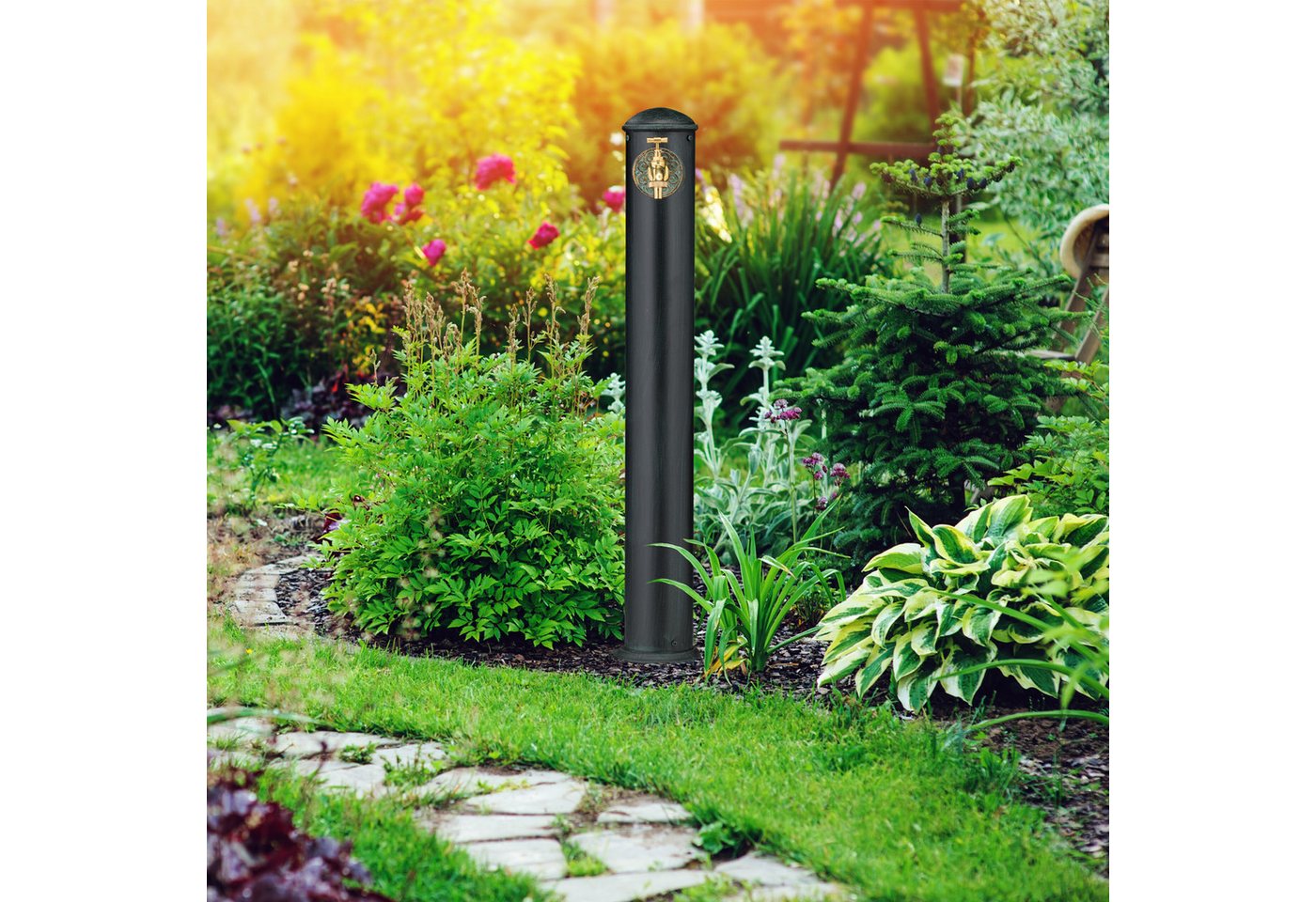 Thumbnail - relaxdays Gartenbrunnen Standbrunnen Antik, 18 cm Breite