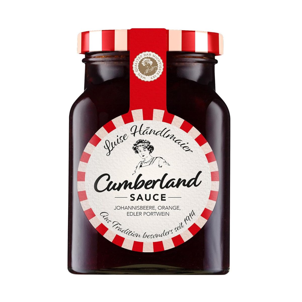 Händlmaier Saucen, Händlmaier Cumberland Sauce ausgewogene süß-pikante Sauce Glas 320 ml