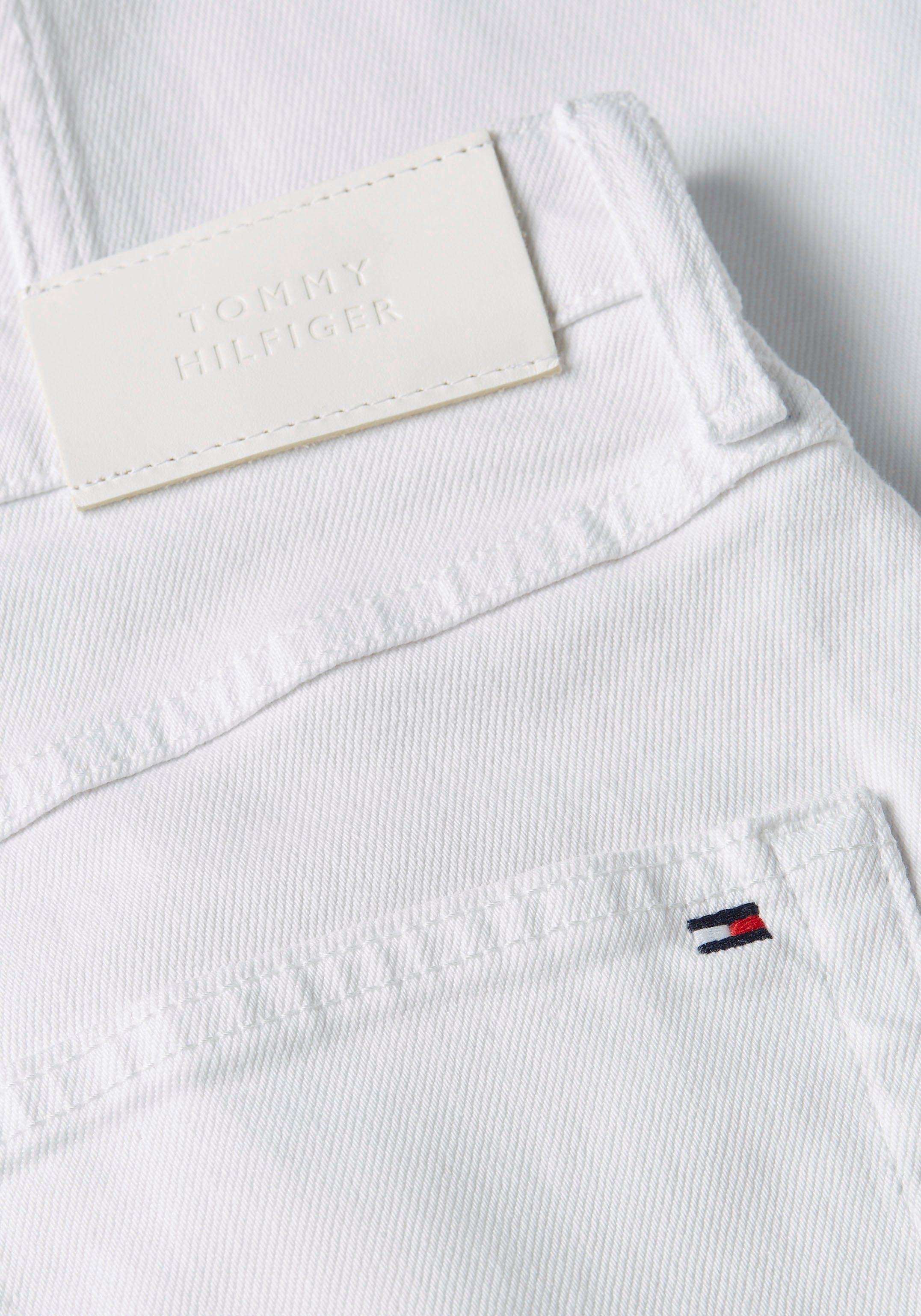 Tommy Hilfiger PAM STRAIGHT Relax-fit-Jeans white in HW Waschung RELAXED Optic weißer