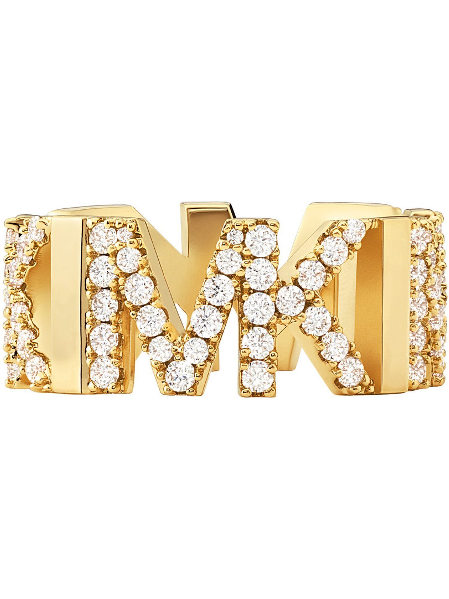 MICHAEL KORS Fingerring Michael Kors Damen-Damenring Metall Zirkonia, Zirkonia