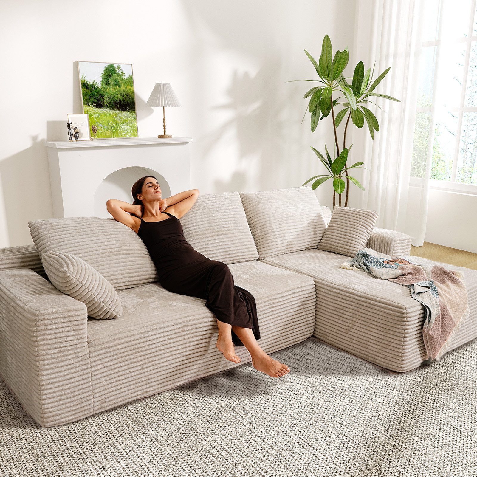 Patbrela Ecksofa Rechtes Ecksofa: 263 x günstig online kaufen