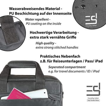 EveryDay Safari Reiserucksack Handgepäck Reisetasche für Ryanair, Eurowings etc. 40x20x25cm 20L, Leicht und einfach