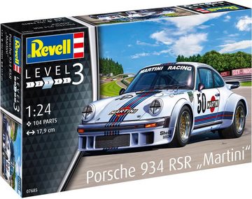 Revell® Modellbausatz Porsche 934 RSR "Martini", Maßstab 1:24, Made in Europe
