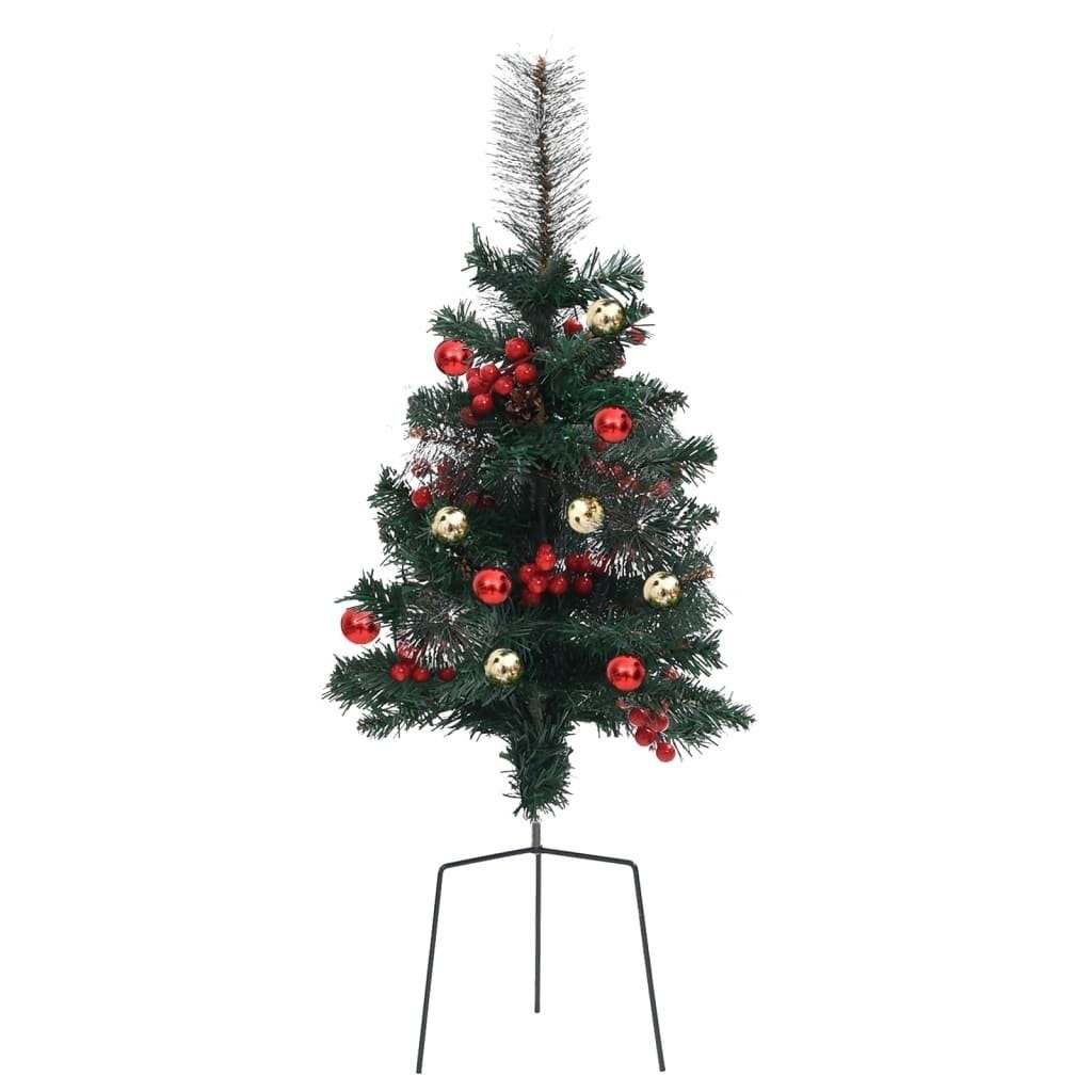 furnicato Künstlicher Weihnachtsbaum Künstliche Weihnachtsbäume 2 PVC 76 Stk. cm