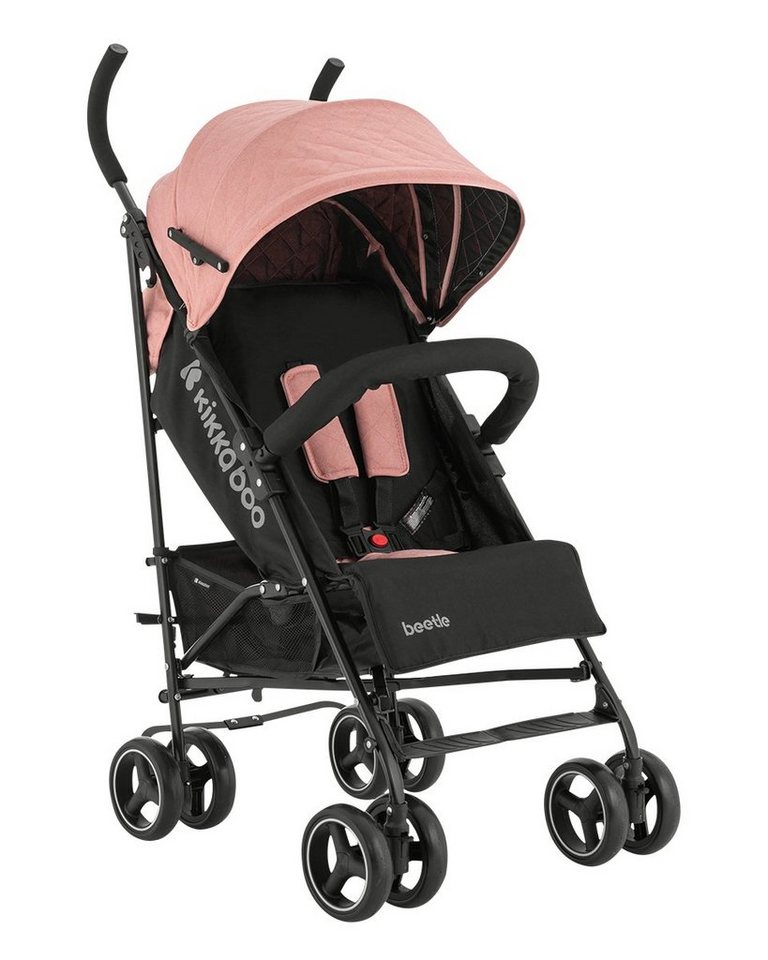 Thumbnail - Kikkaboo Kinder-Buggy Kinderwagen Käfer Stahlrahmen, Stahlrahmen, Korb, abnehmbare Vorderräder, Fußstütze