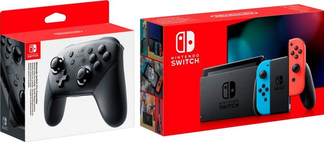 Nintendo Switch, inkl. Pro Controller  - Onlineshop OTTO