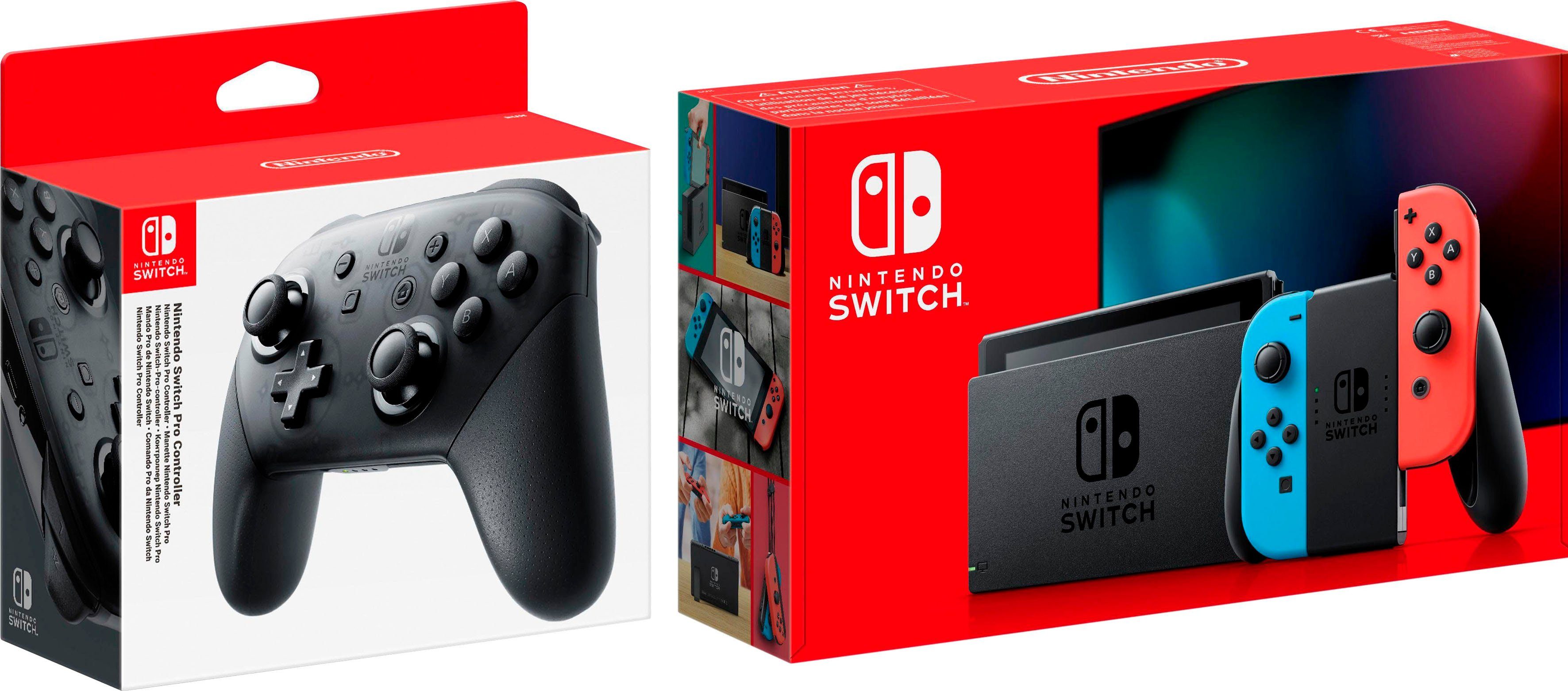 Nintendo Switch, inkl. Pro Controller, Revolutionäre neue TV-Konsole und  Handheld in einem (HAD-001-01) online kaufen | OTTO