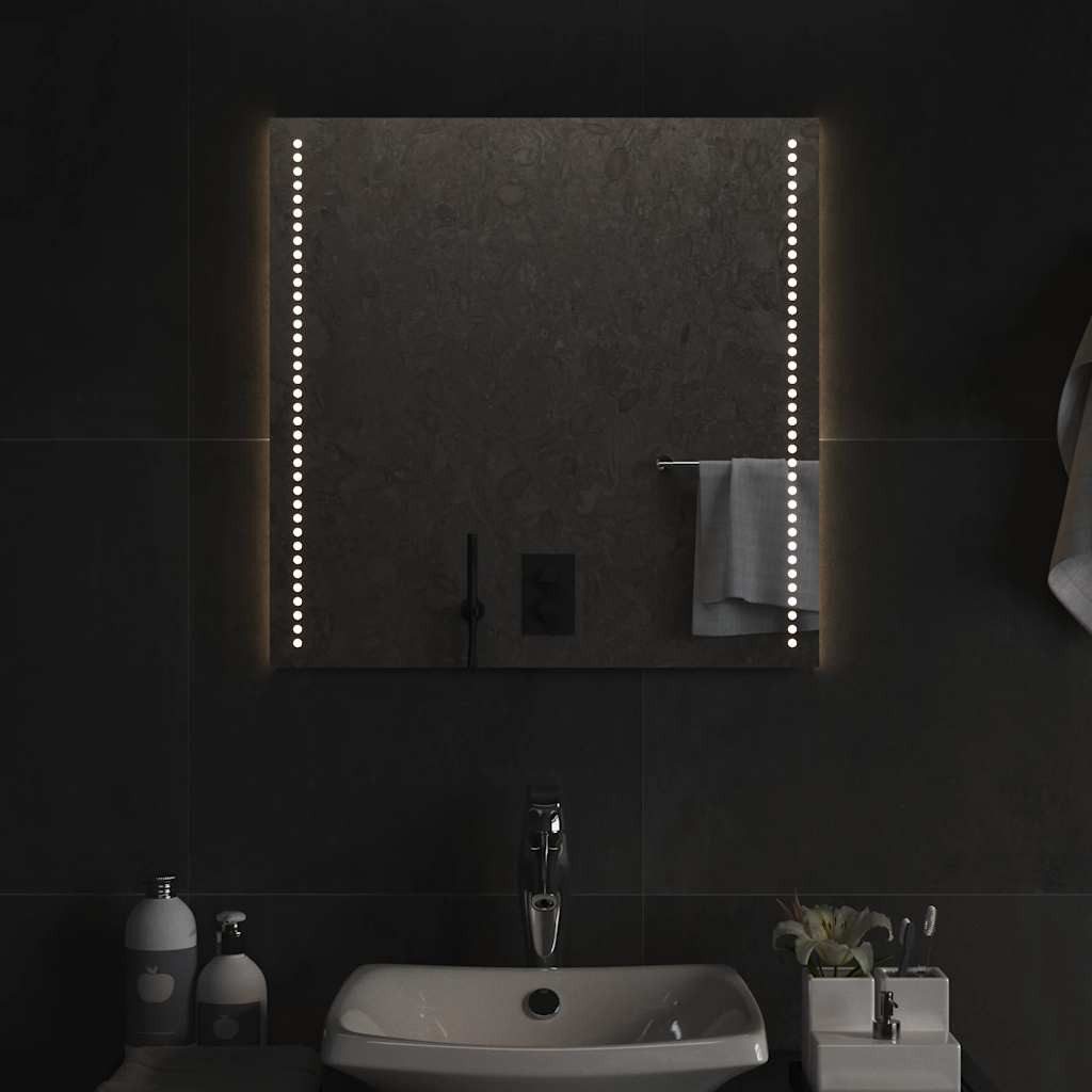 vidaXL Spiegel LED-Badspiegel 60x60 cm (1-St)