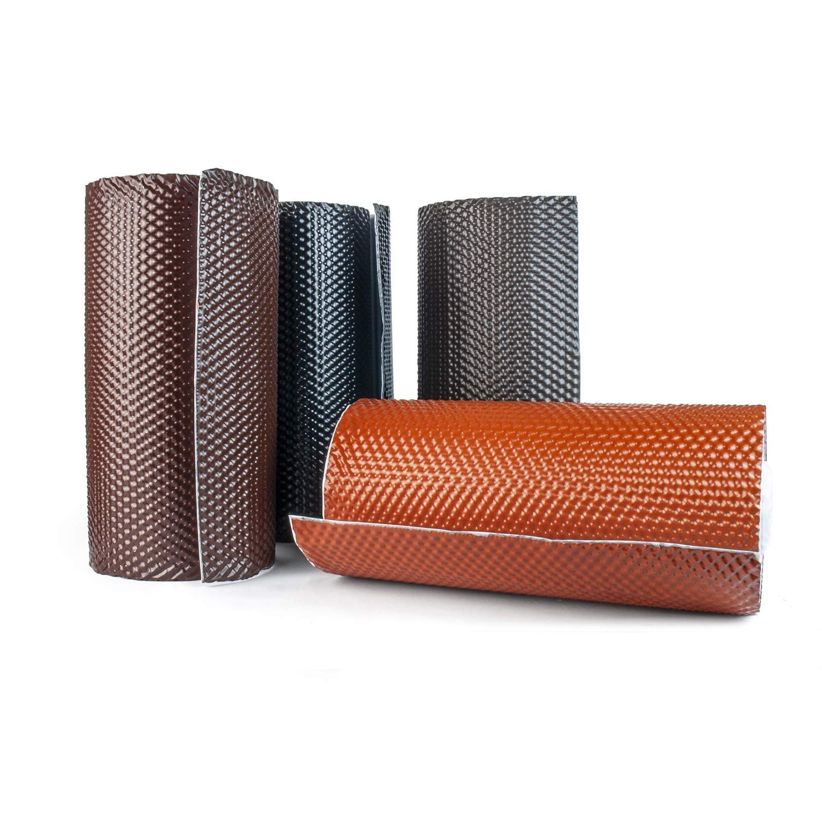 DQ-PP Dichtband DQ-PP WANDANSCHLUSSBAND 5m, B 300mm, Selbstklebend, Dachabdeckung Aluminium und Butyl, Dach Kaminanschlussband, 3D Struktur