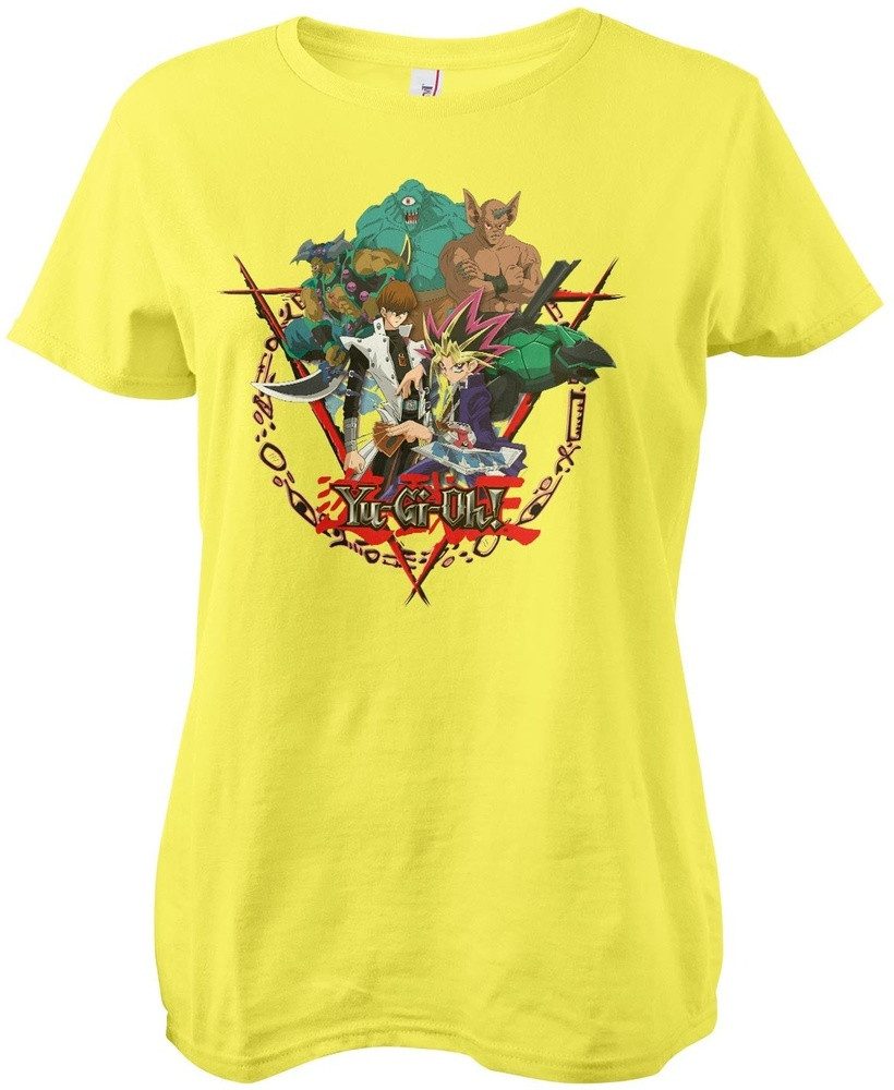 Yu-Gi-Oh T-Shirt Yo-Gi-Oh! Cool Group Girly Tee