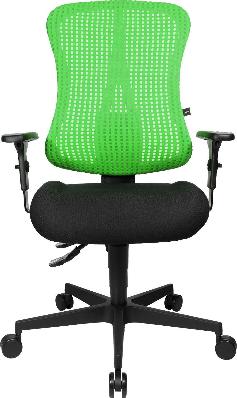 TOPSTAR Bürostuhl schwarz/grün 90 Sitness
