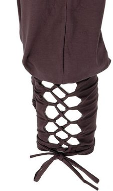 Guru-Shop Hose & Shorts Yoga-Hose aus Bio-Baumwolle, Leggings,.. alternative Bekleidung