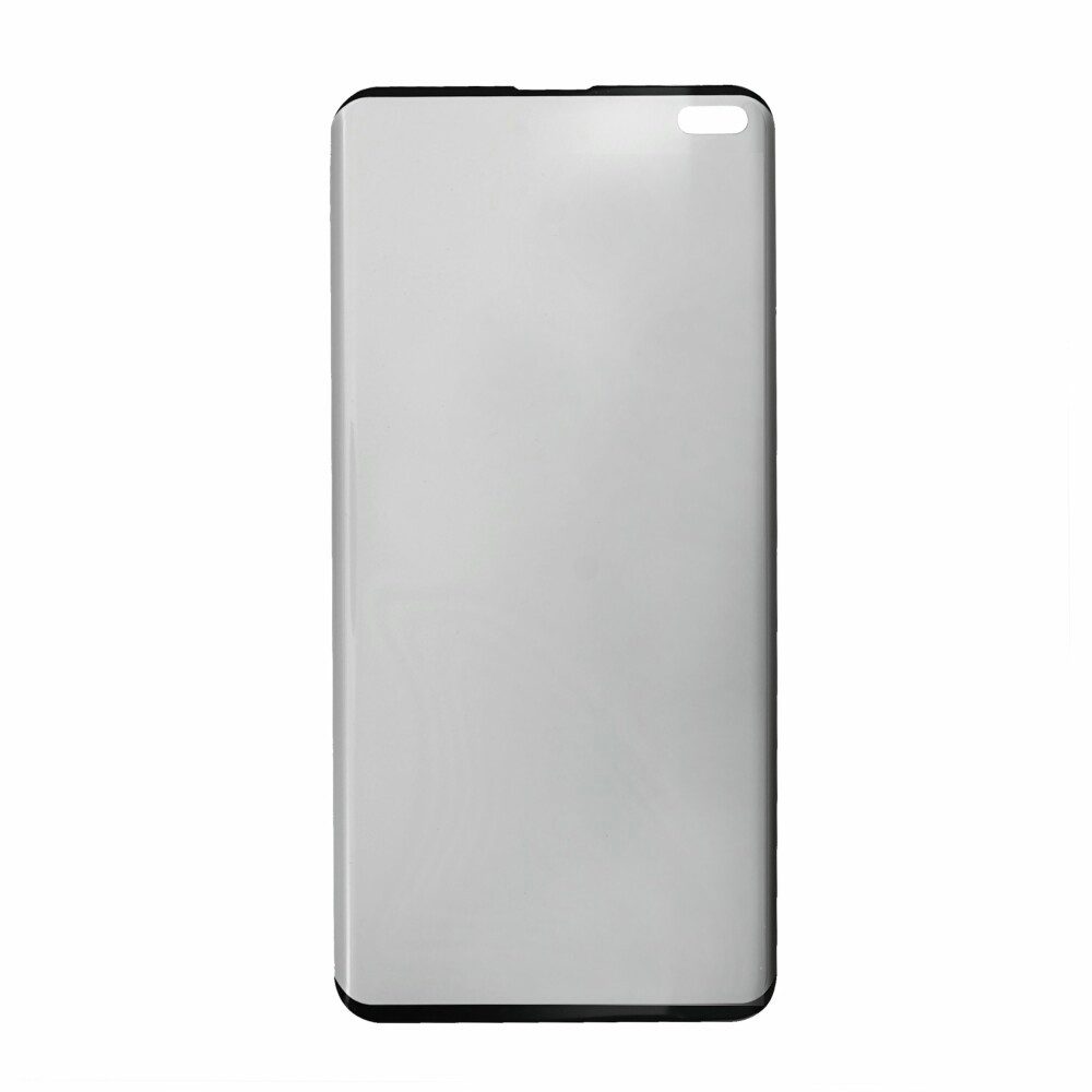 Displayschutzfolie prio 3D Anti-Spy Displayschutzglas für Samsung S10+ schwarz