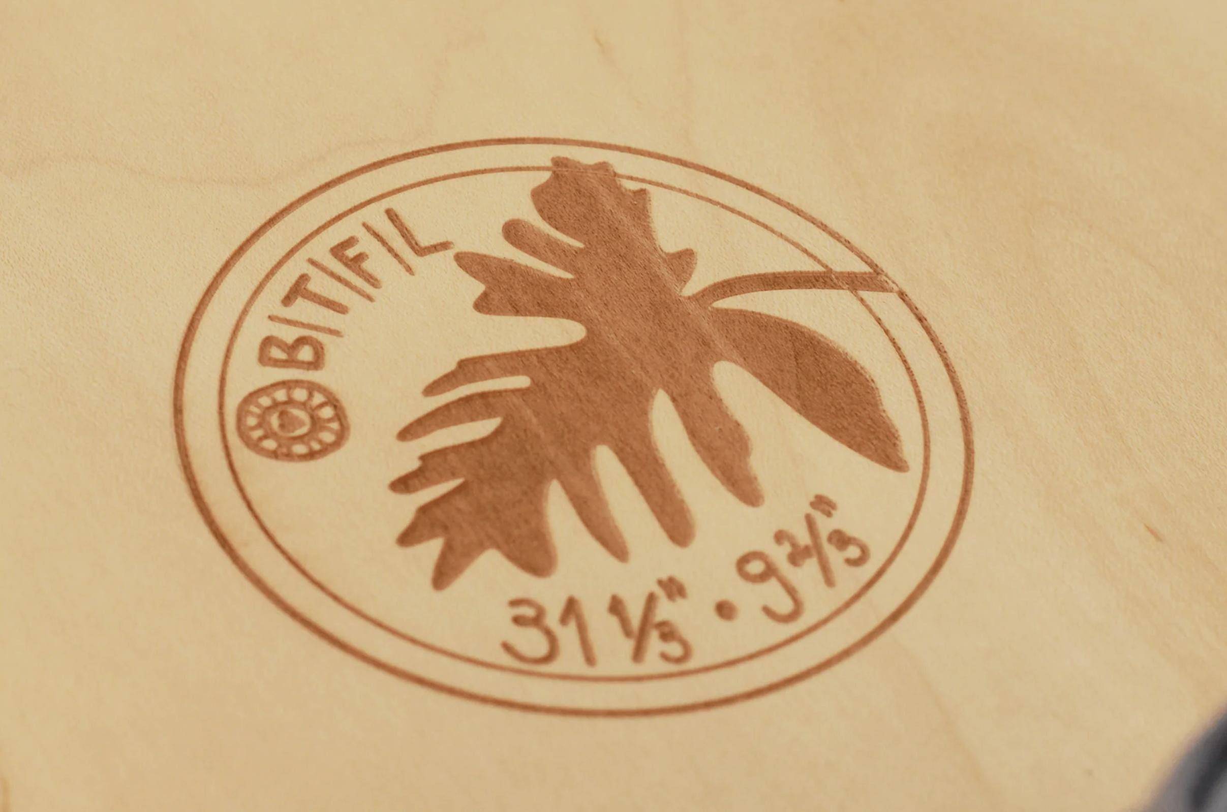 BTFL Longboard LENA - Surfskate Board mit Kicks (1-St)