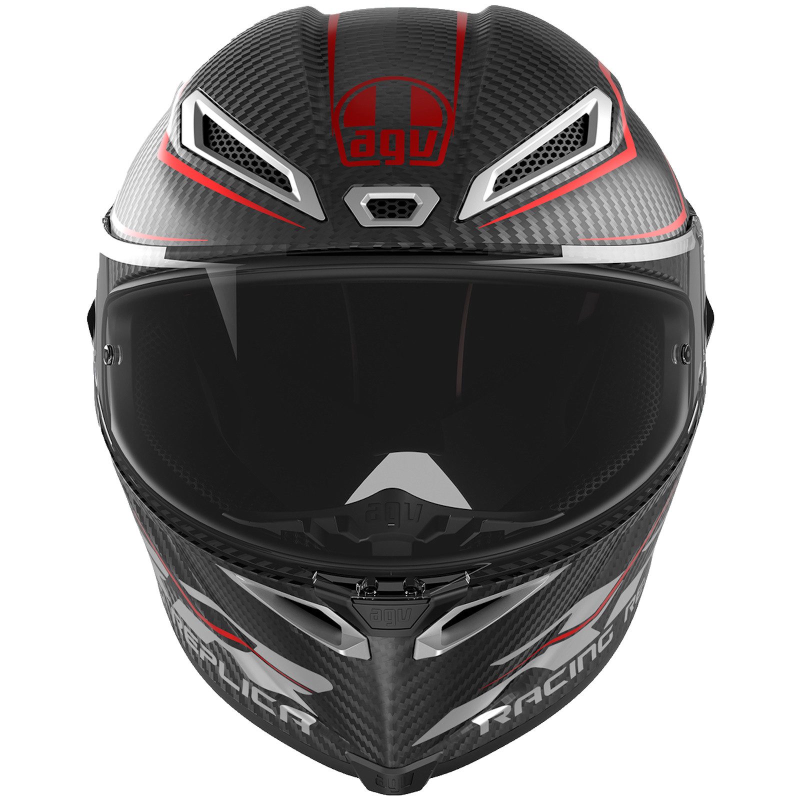 AGV Motorradhelm AGV Pista GP RR Integralhelm Performante carbon / rot (1er Set), integralhelm motorrad
