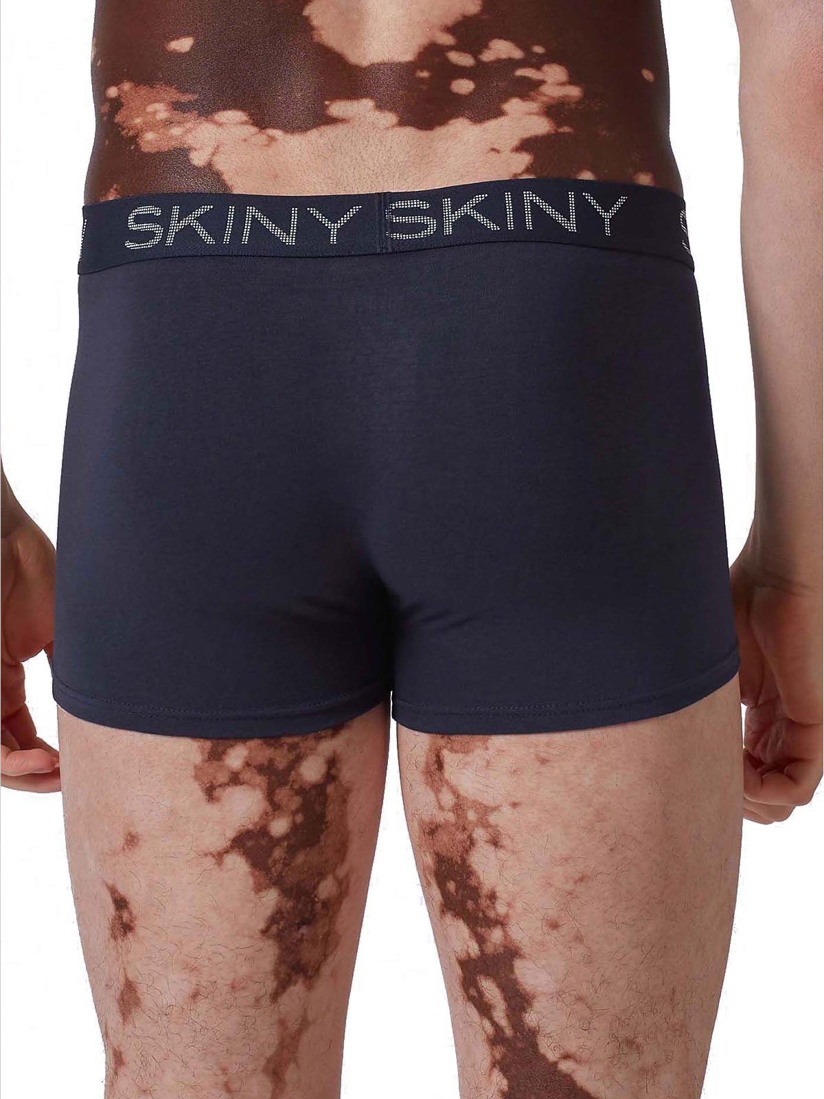 Skiny Retro Pants Herren Pant 2er Pack Cotton Multipack (Packung, 2-St) biologisch abbaubar