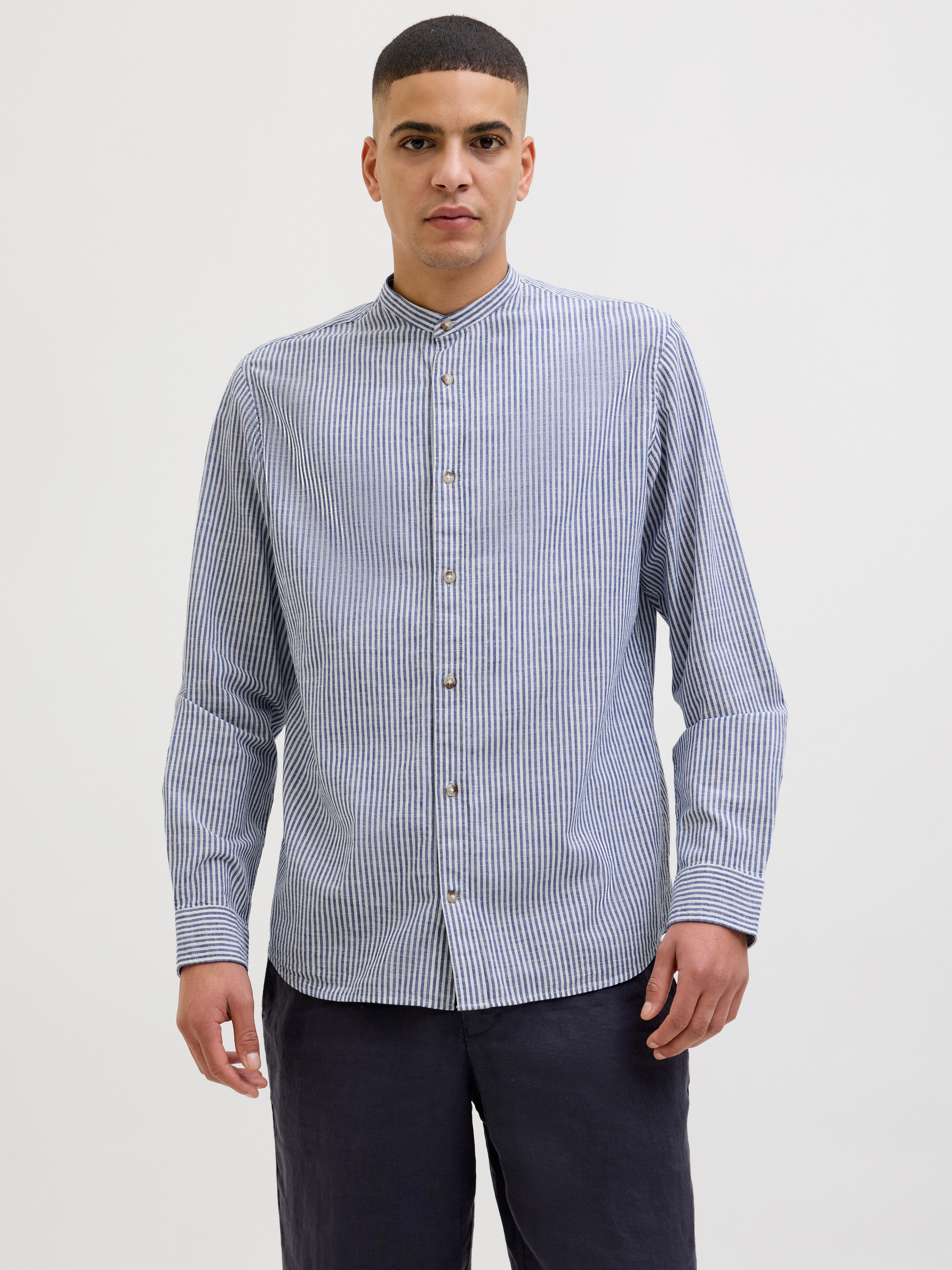 Jack & Jones Langarmhemd JJESUMMER BAND günstig online kaufen