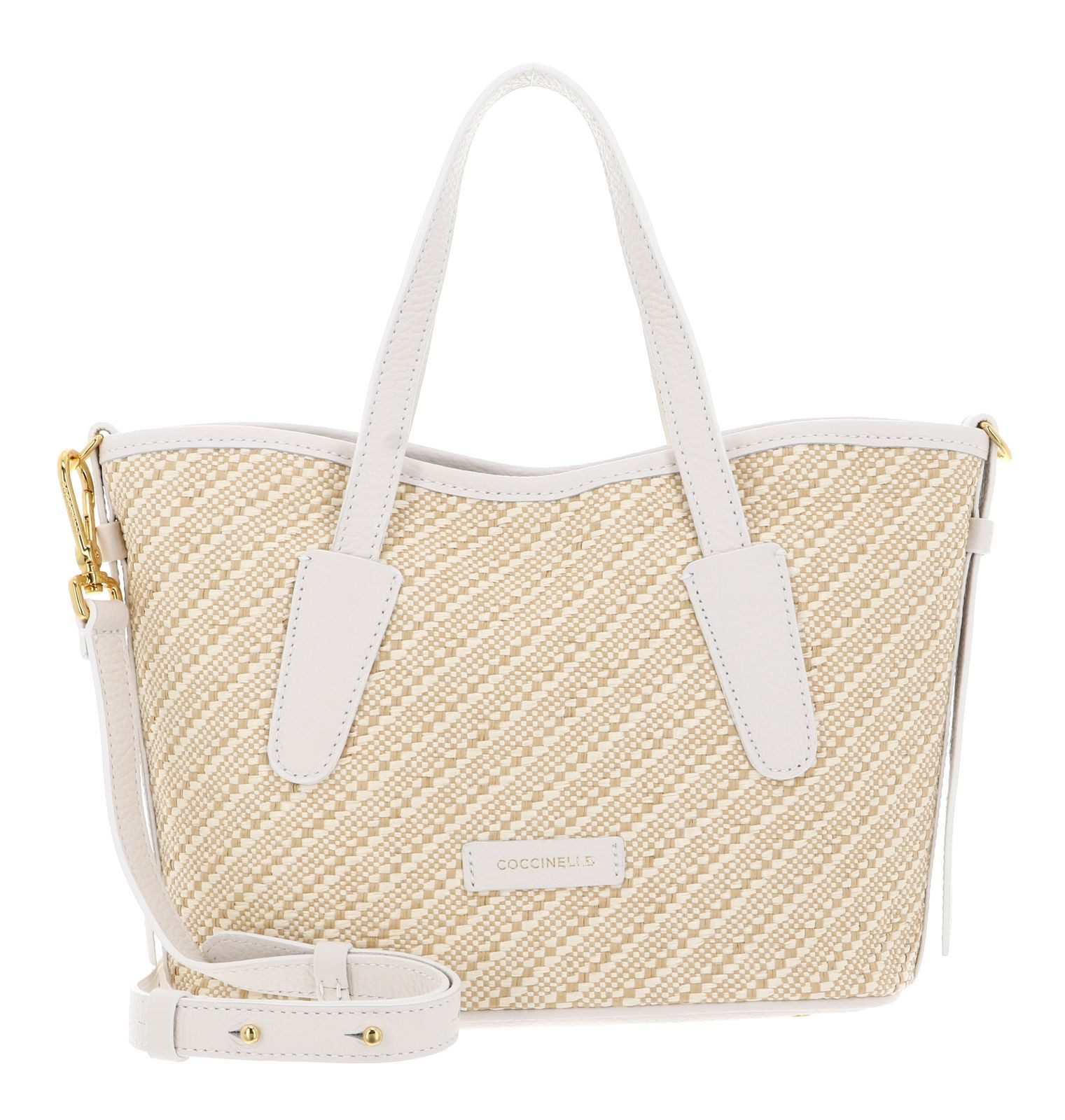 Handtasche Handbag Bicolor Straw