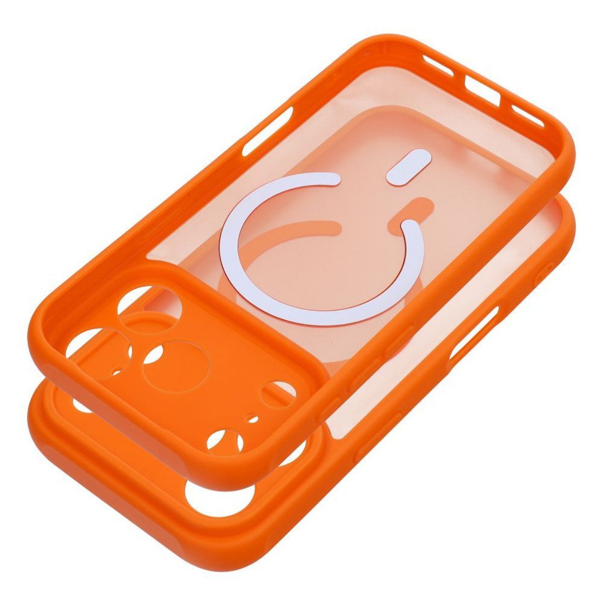 COFI 1453 Handyhülle Full Matte Mag Kompatibel mit iPhone 17 Pro Hermes-orange Magnetisch 6,3 Zoll, Magnetisch, Modern, Funktional und mattes Finish – Bild 2 von 5
