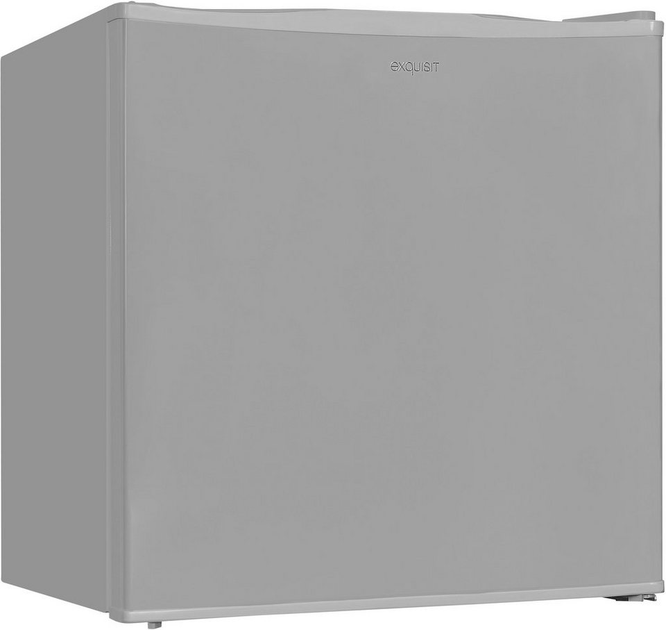 exquisit Kühlschrank KB05-V-151F grau, 51 cm hoch, 45 cm breit