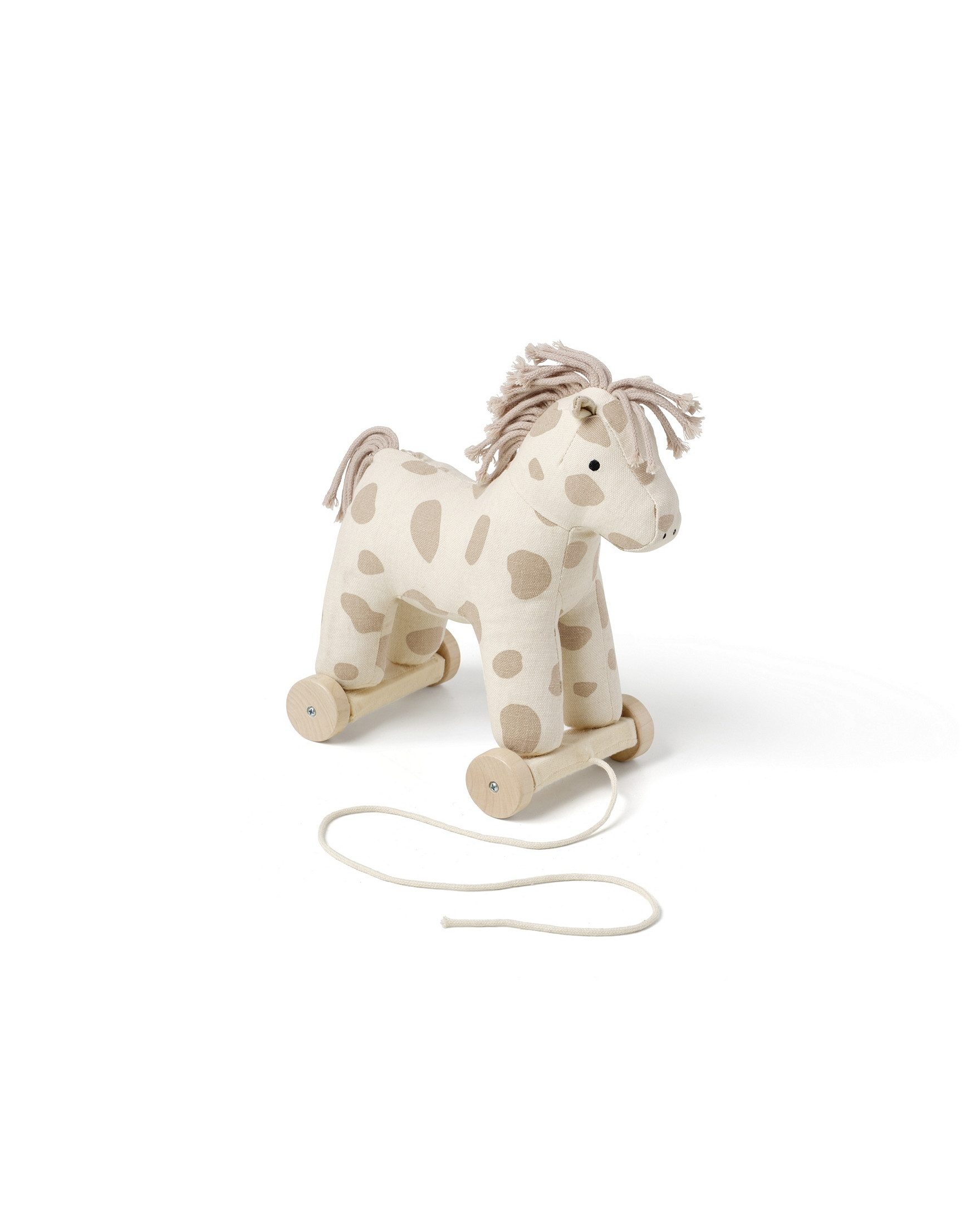 Kids Concept Nachziehtier Kids Concept Nachziehtier Pferd Dotty - ab 12 Monate - 24x14x27,5cm, (3-tlg)