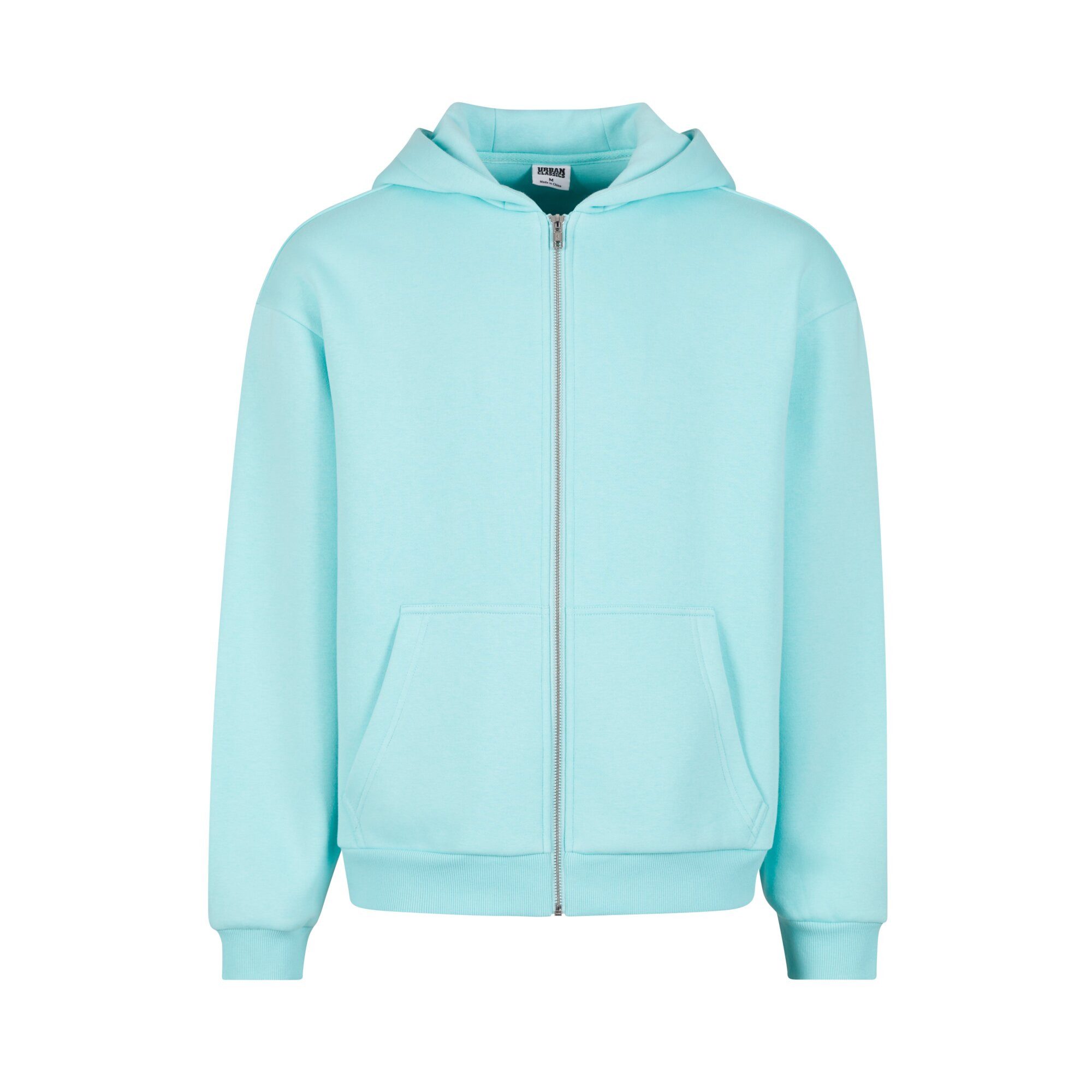 URBAN CLASSICS Kapuzensweatjacke Urban Classics Fluffy Zip Hoody (Sweatjacke, Kapuzenjacke, Sweatjacke, Zip Hoody)