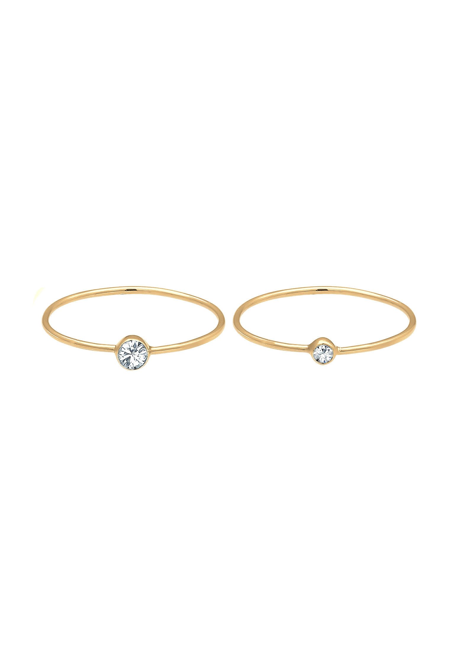 Elli Ring-Set Set 925 Silber, mit günstig online kaufen