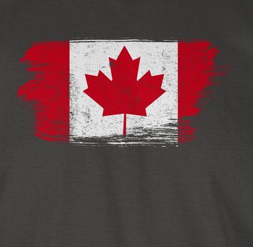 Shirtracer T-Shirt Kanada Vintage Länder Wappen