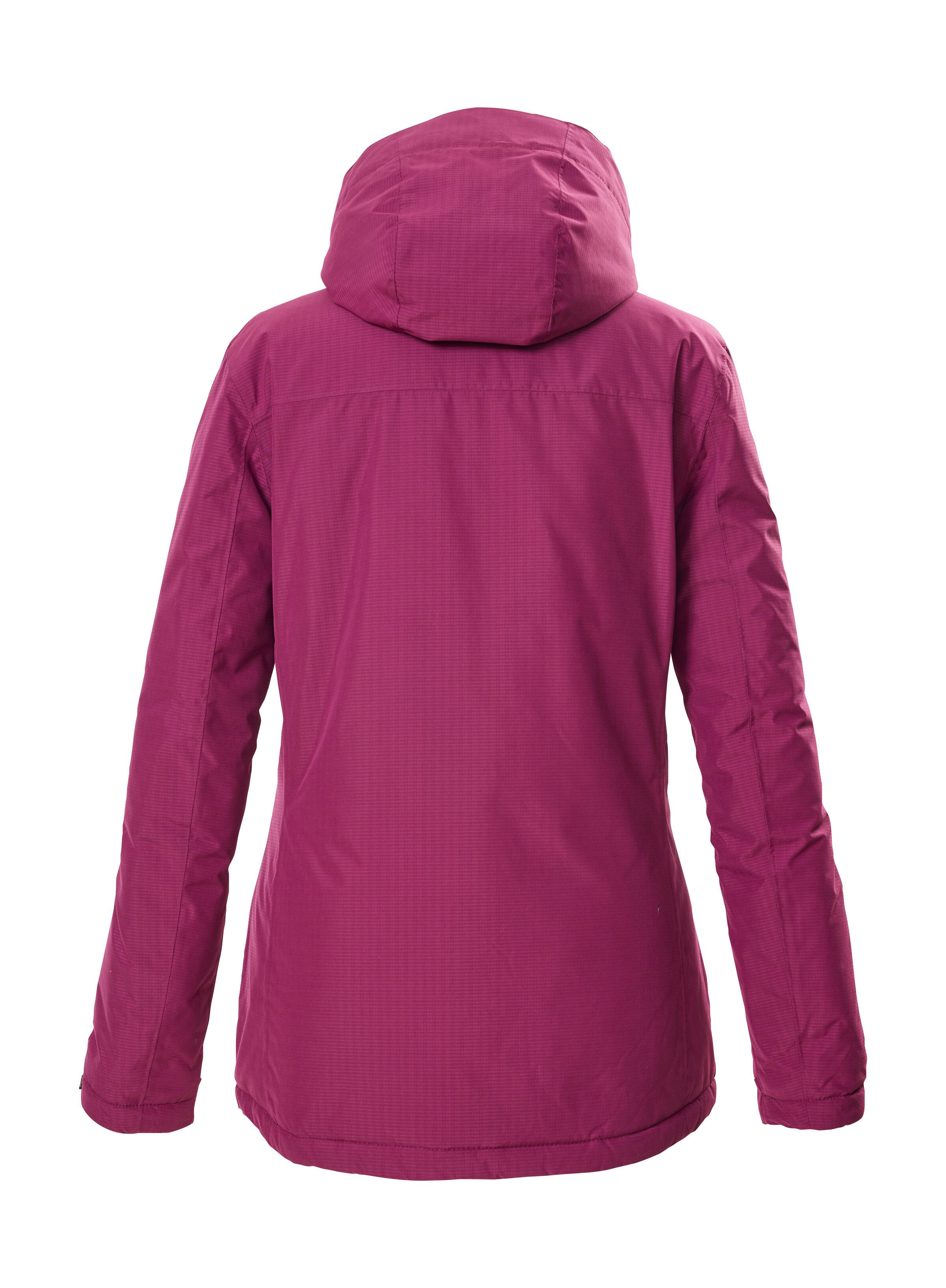 Killtec Funktionsjacke KOW 225 WMN JCKT Atmungsaktive, wind- und wasserdichte Damenjacke, abnehmbare Kapuze