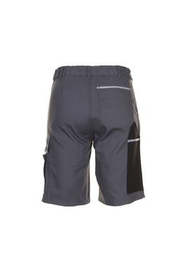 Planam Shorts Shorts Canvas 320 grau/schwarz Größe M (1-tlg)