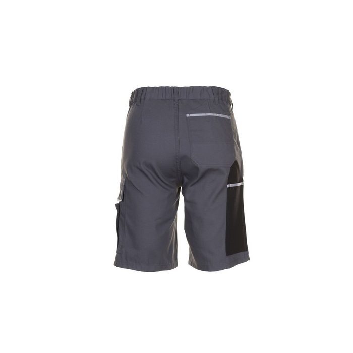 Planam Shorts Shorts Canvas 320 grau/schwarz Größe XL (1-tlg) XB8401