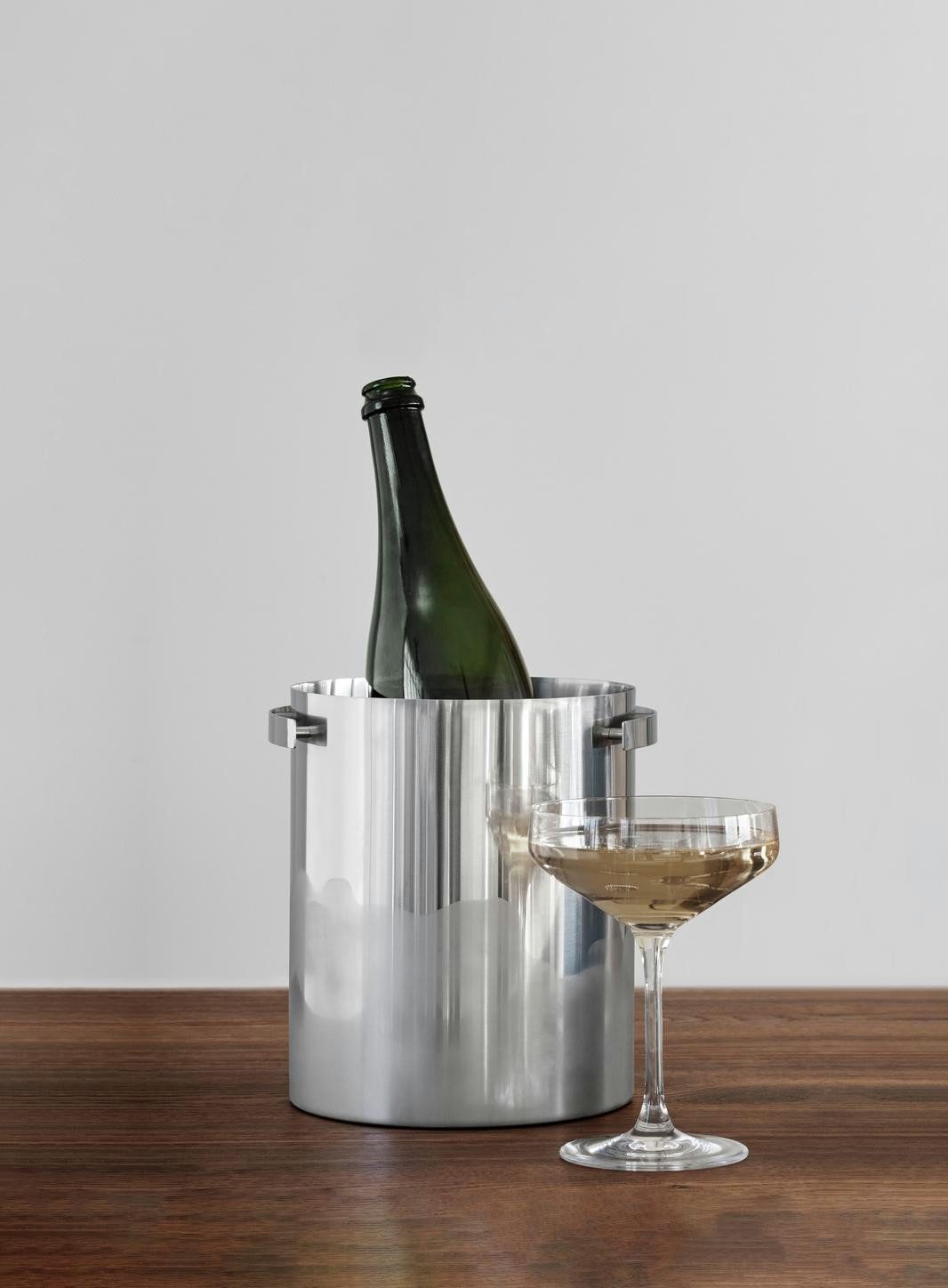 Stelton Sektkühler Stelton Arne Jacobsen Sektkühler Steel