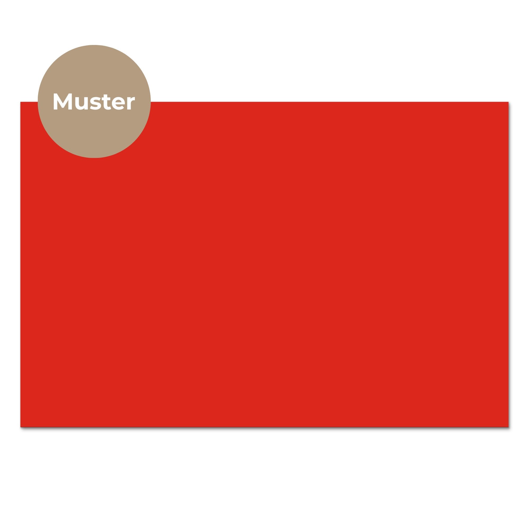 KitchenYeah Küchenrückwand Muster selbstklebend (keine Folie) Rot - Farbe - Einfarbig, (1-tlg), Spritzschutz, Küche, Rückwand, Küchenwand, Küchenfront, 30x20 cm – Bild 3 von 4