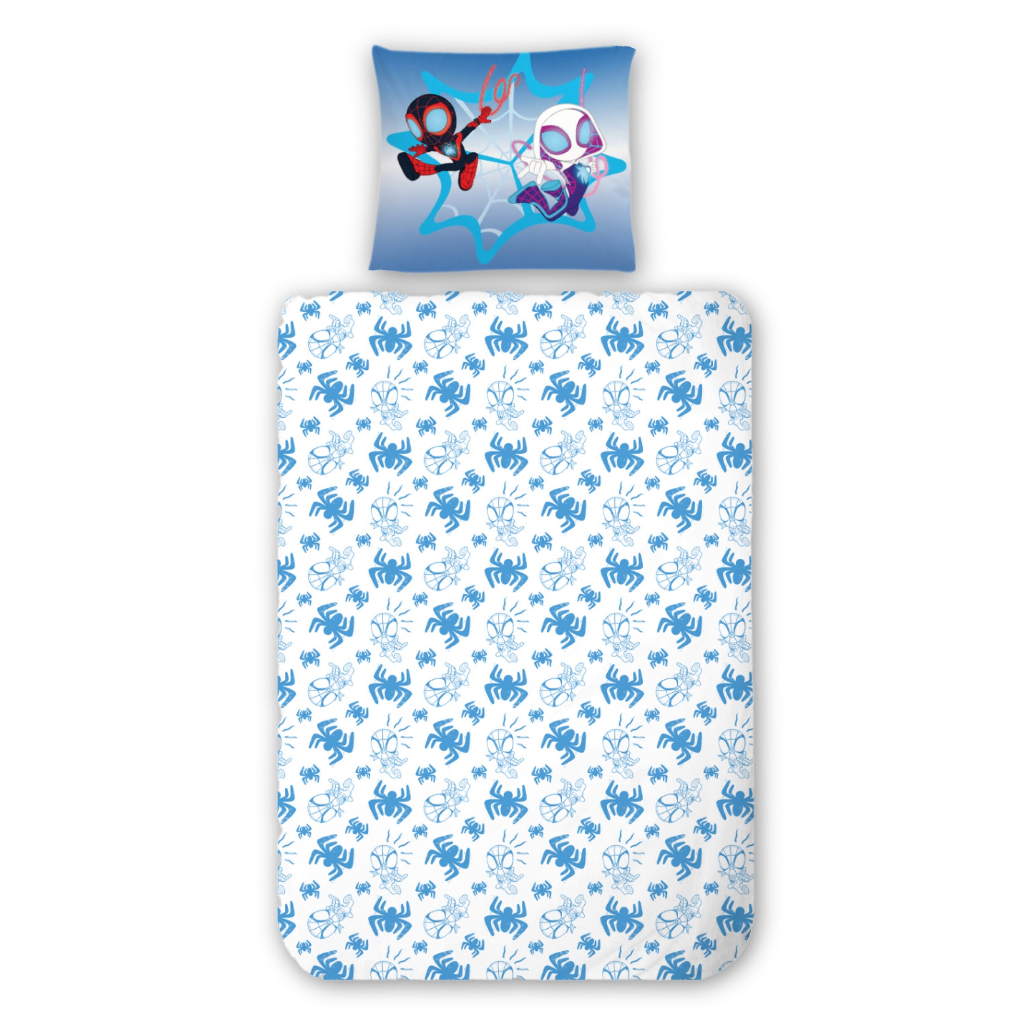 MTOnlinehandel Kinderbettwäsche Spidey & Friends "Helden der Nacht", Gesche günstig online kaufen