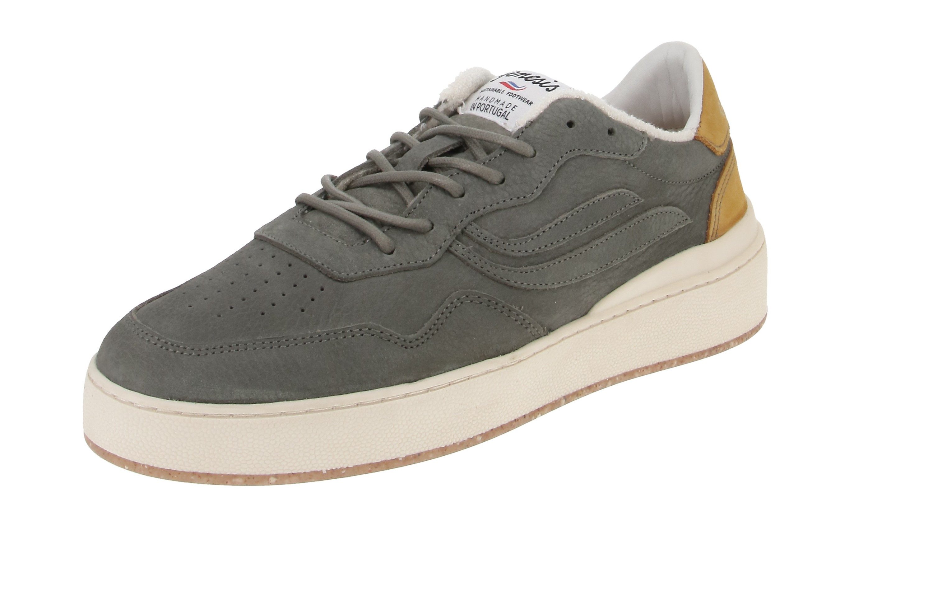 Genesis Footwear Genesis 1005424 G-Soley Porto Nubuck - Herren Кросівки - Grey-Wheat Кросівки