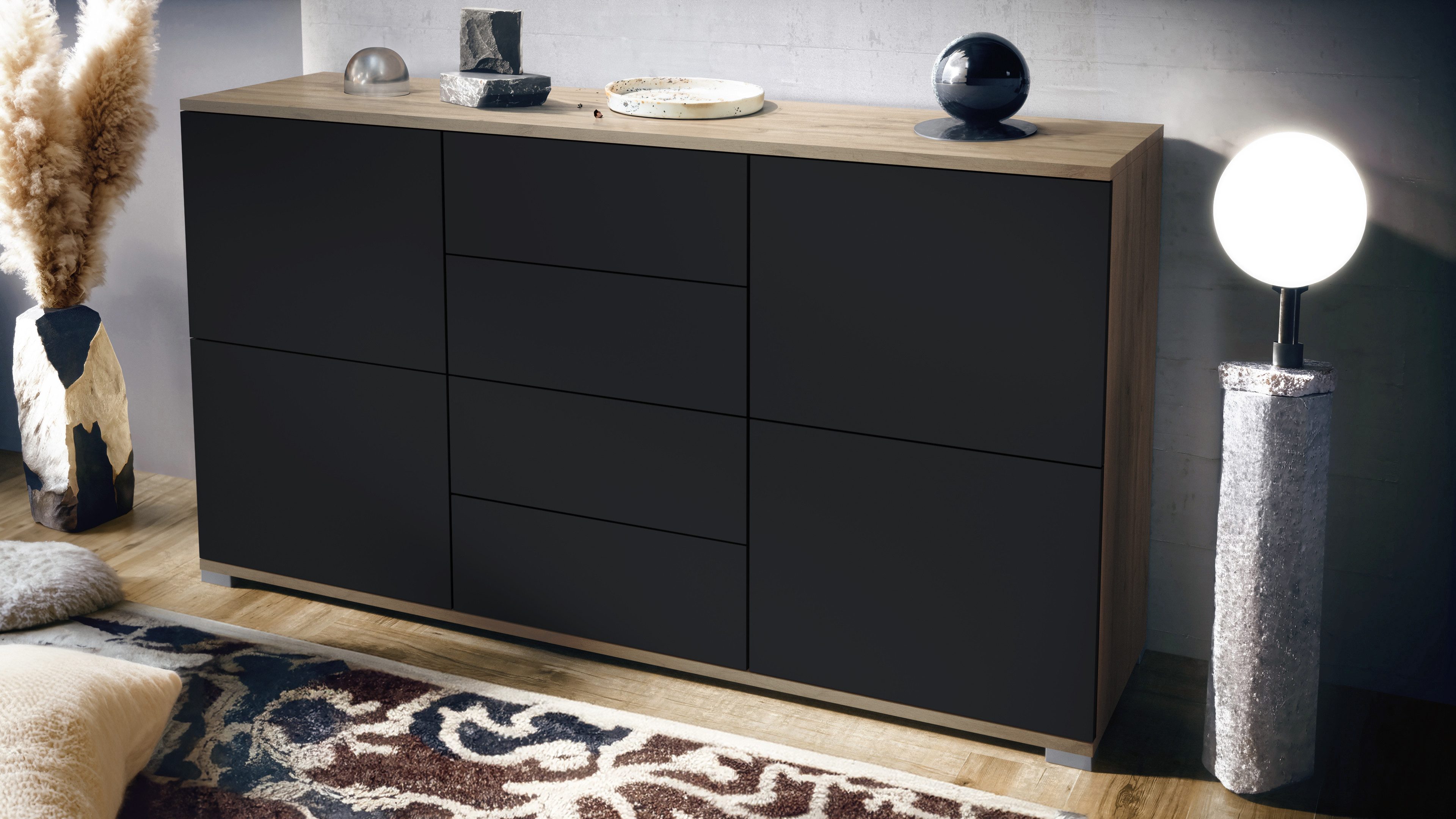 Vladon Sideboard Rova V1 (Kommode mit günstig online kaufen