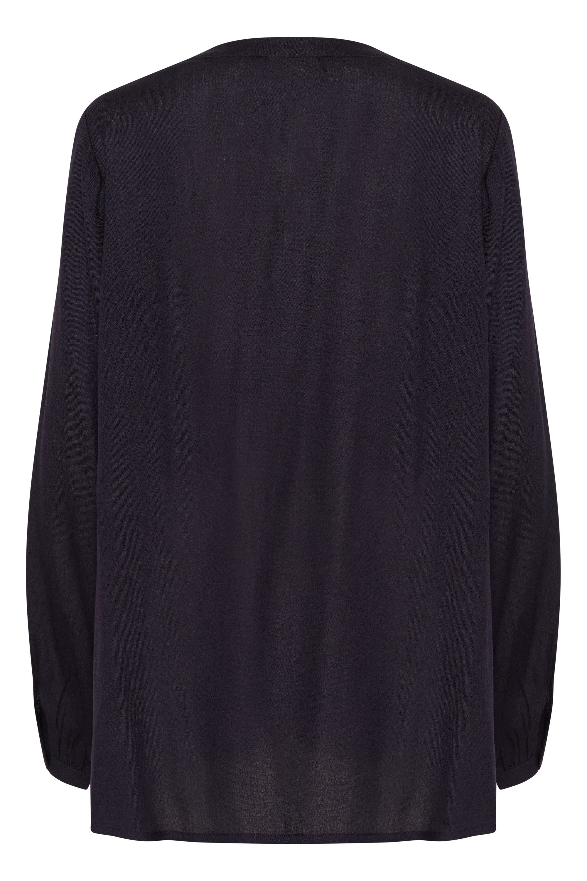 KAFFE Curve Langarmbluse Langarm-Bluse KCcalinde Große günstig online kaufen