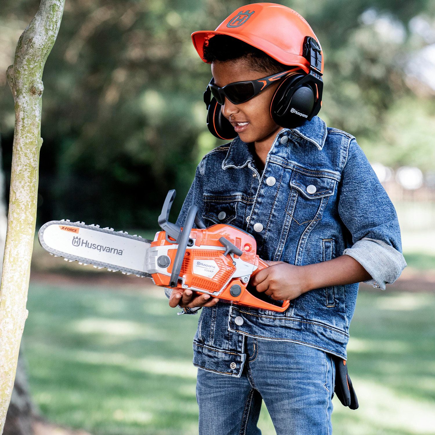 Husqvarna Kinder-Kettensäge 550XP Set