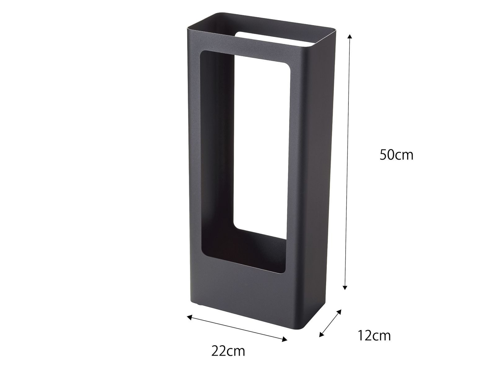 Yamazaki Schirmständer "Tower" Design rechteckig schmal 22x50x12cm, Regensc günstig online kaufen
