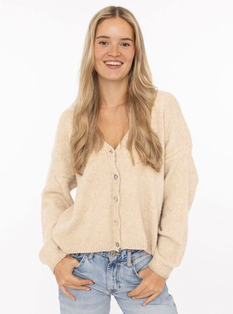 Zwillingsherz Strickjacke "Knöpfe" kuschelig, mit kleinen Knöpfen und Wolla günstig online kaufen