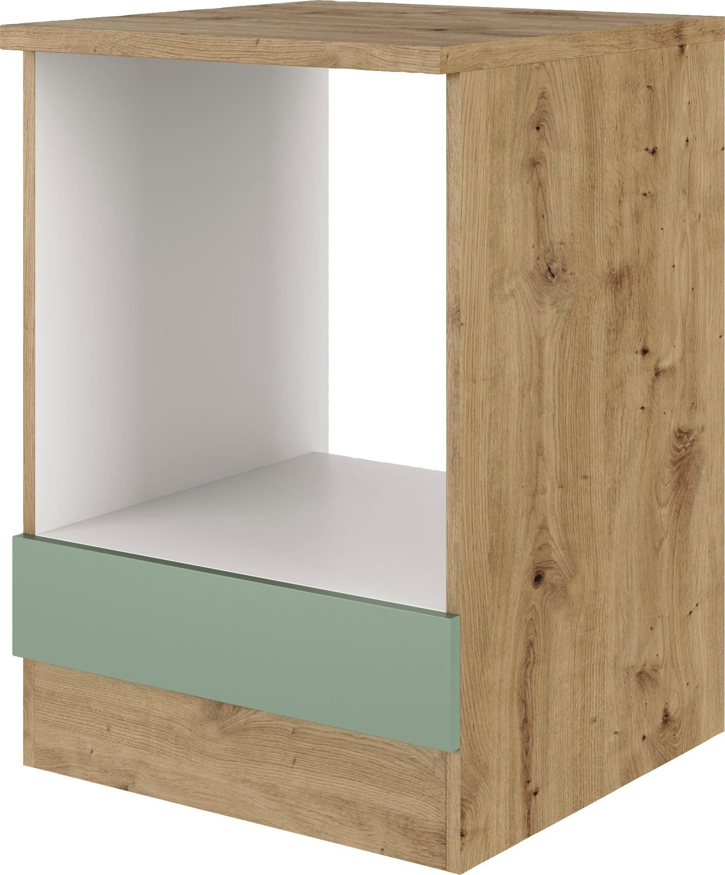 Flex-Well Herdumbauschrank Cara (1-St) (B x H x T) 60 x 85 x 60 cm, mit Nische für Standard-Einbauherd