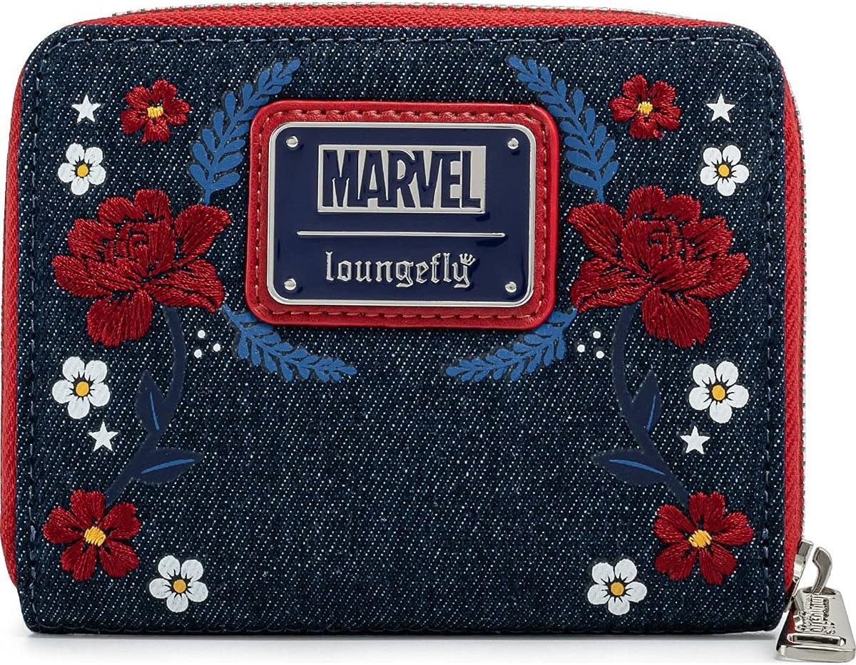 Loungefly Geldbörse Marvel by Loungefly Geldbeutel Captain America 80th Anniversary (1-tlg)