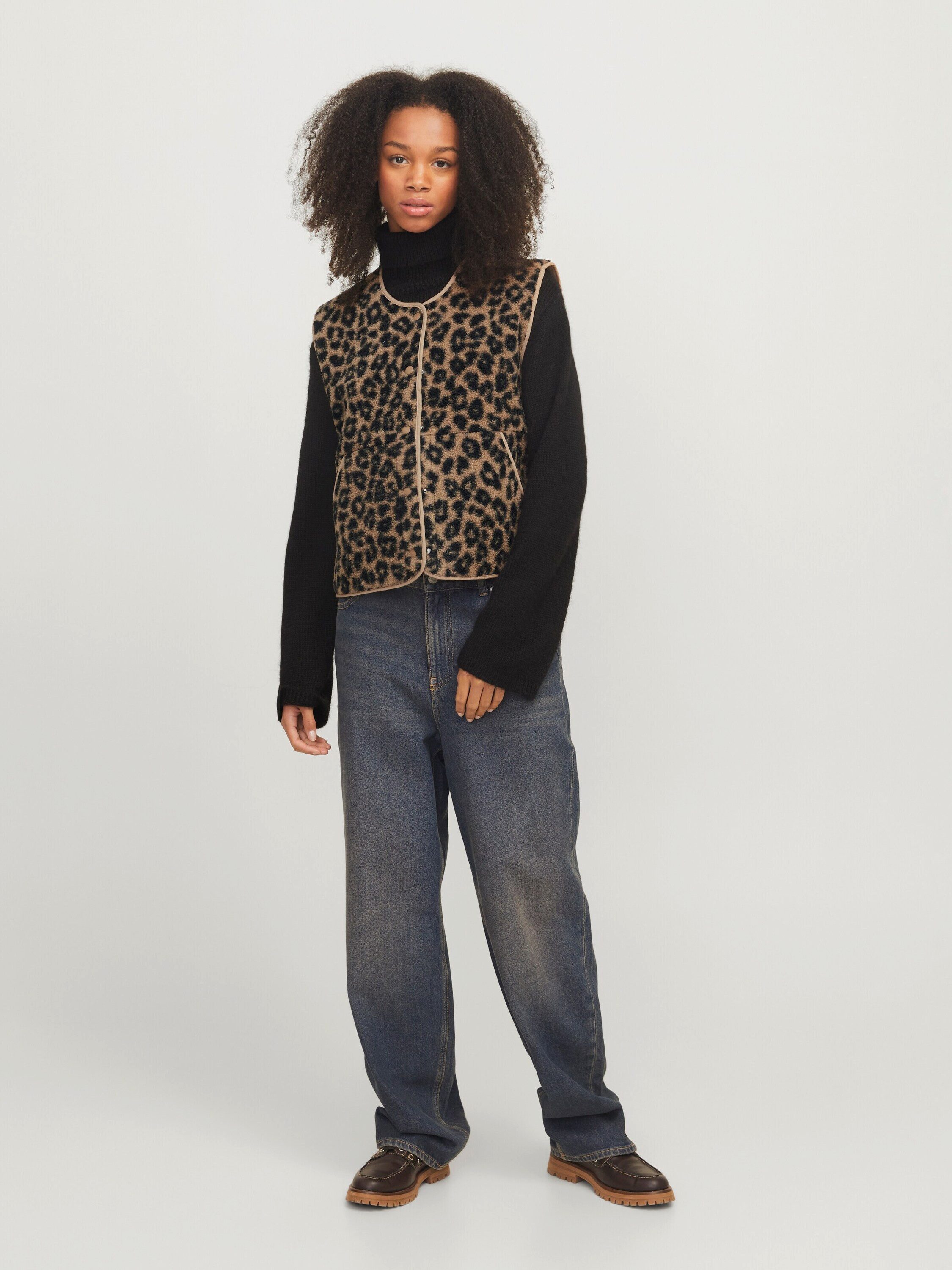 JJXX Strickfleece-Pullover JXVera (1-tlg) Plain/ohne Details – Bild 5 von 5