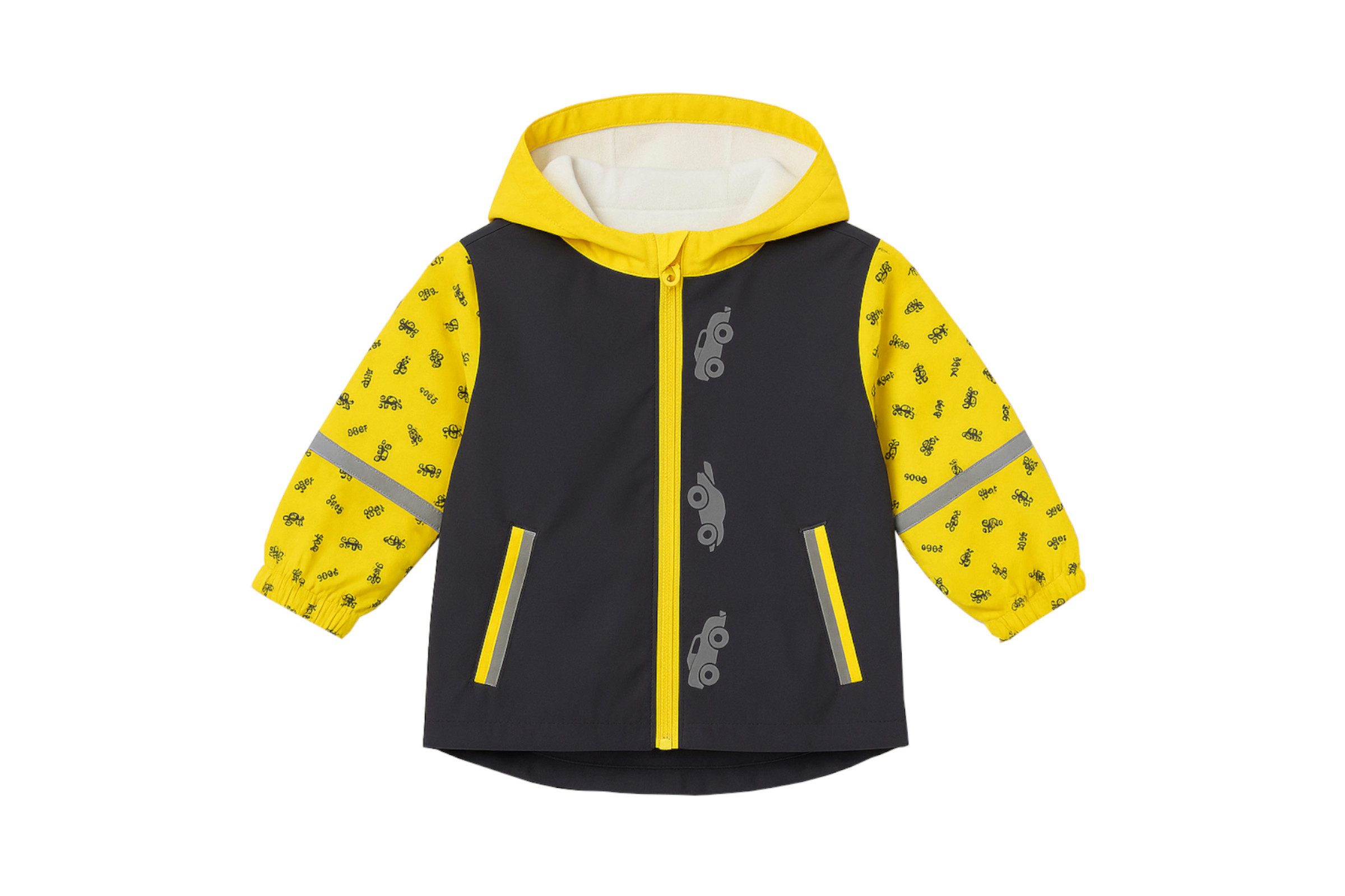 lupilu Regenjacke Lupilu Matsch- und Buddeljacke wasserdicht mit Kapuze & Reflektoren Wasserdicht versiegelte Nähte