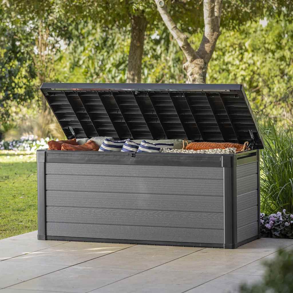Thumbnail - Keter Gartenbox Gartentruhe Cortina 570 L Grau
