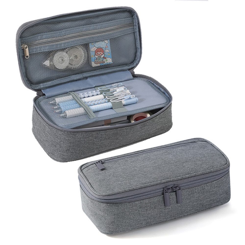 Bextsrack Schreibgeräteetui Stifteetui Großes Fassungsvermögen Stifteetui Schreibwarenetui, (1-tlg)