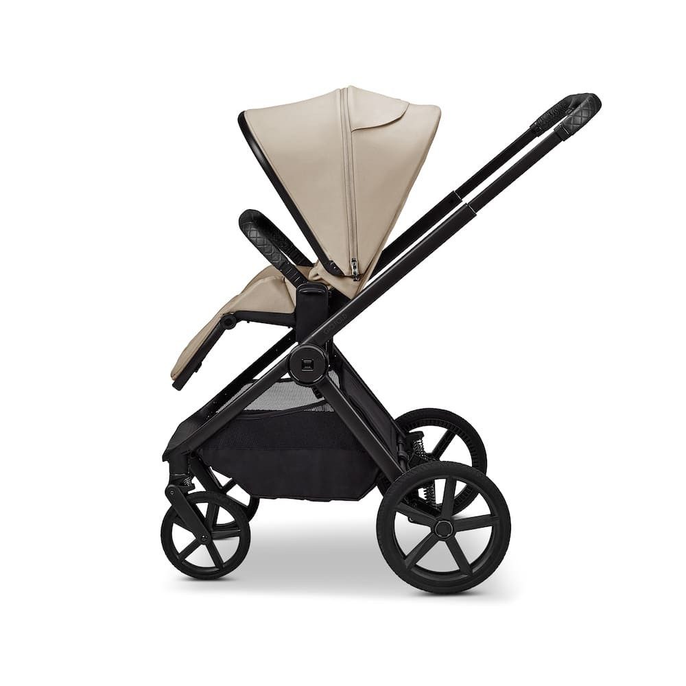 Moon Kombi-Kinderwagen Gio Fold Kombikinderwagen, Gestell und Babywanne mit einem Handgriff zusammenfaltbar