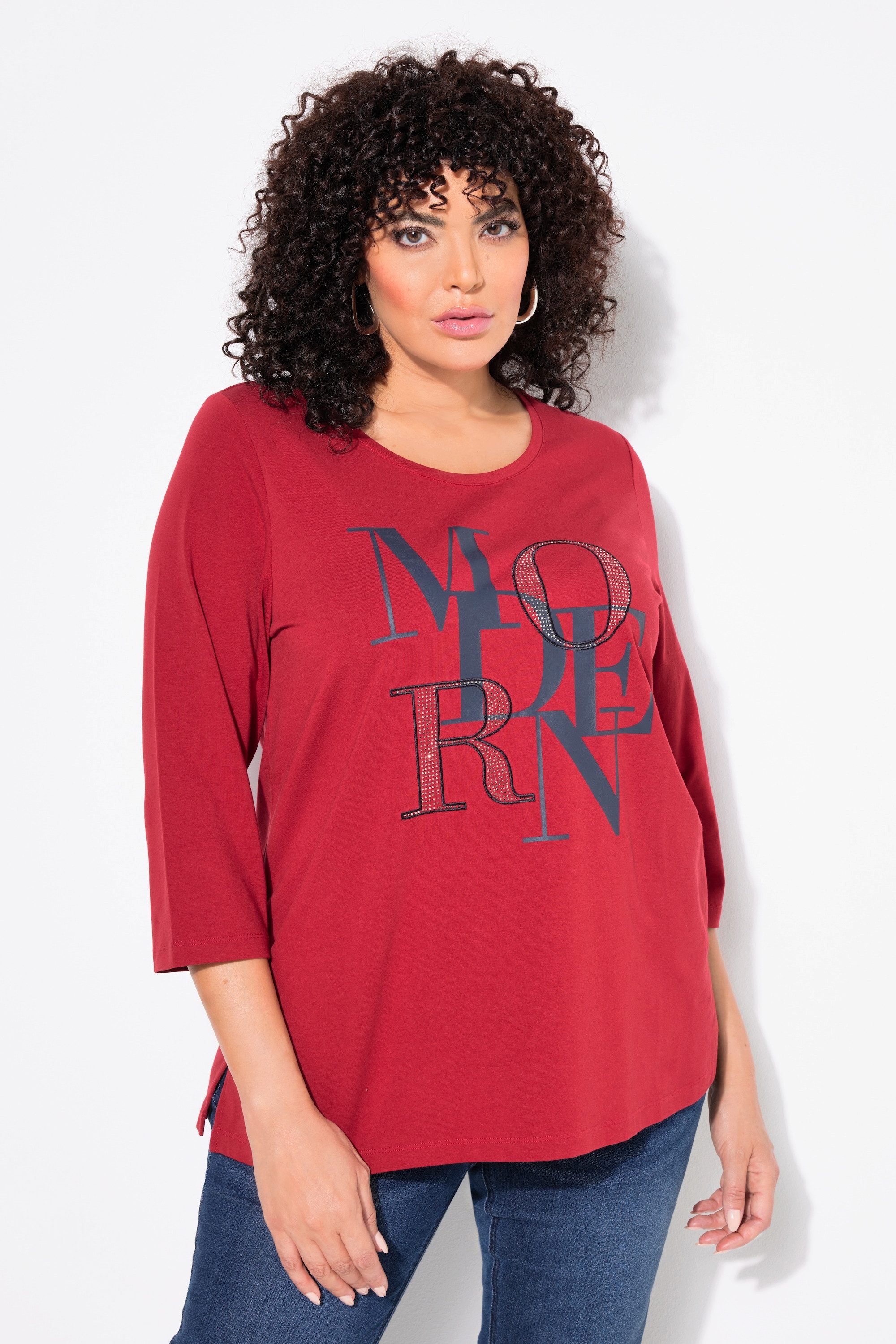 Ulla Popken T-Shirt Shirt Modern Classic günstig online kaufen
